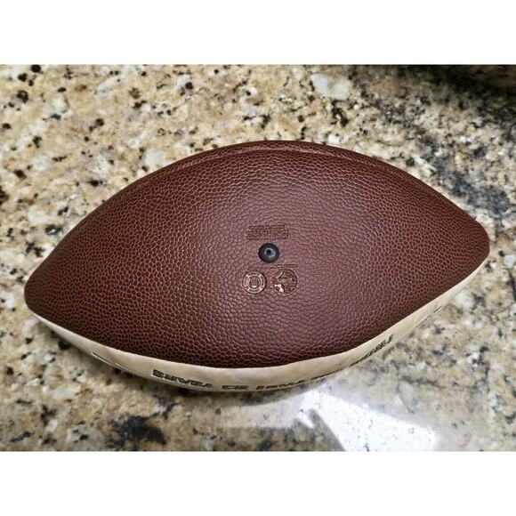 2001 UNIVERSITY MIAMI HURRICANES NATIONAL CHAMPS FULL SIZE FOOTBALL BRAND - Picture 3 of 5